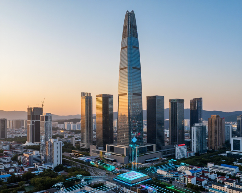 Symbolic representation of South Korea's economic growth and technological advancement