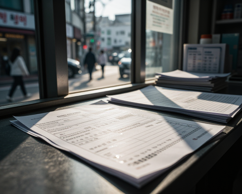 Korean pharmacy and medical documents
