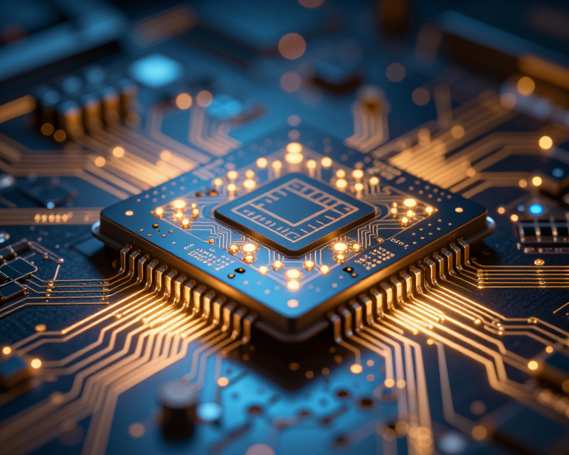 Futuristic Semiconductor Chip