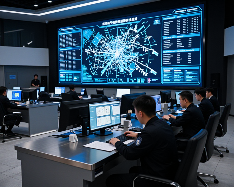 Modern South Korean Military Security Command Center