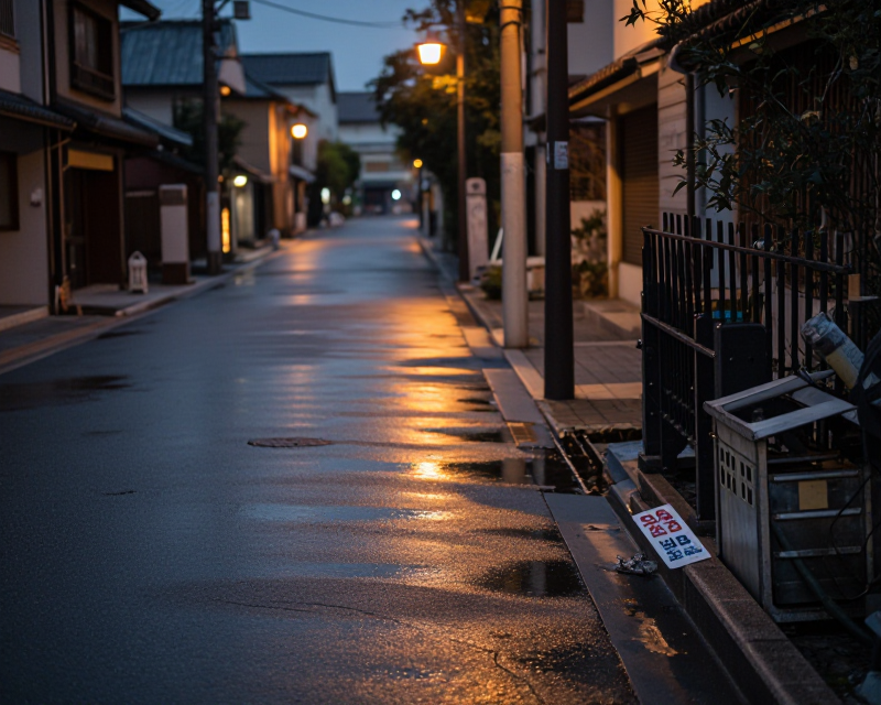 Japan Earthquake Aftermath Atmosphere