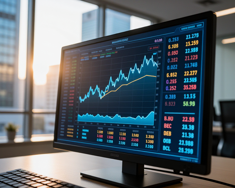Financial Market Data Visualization