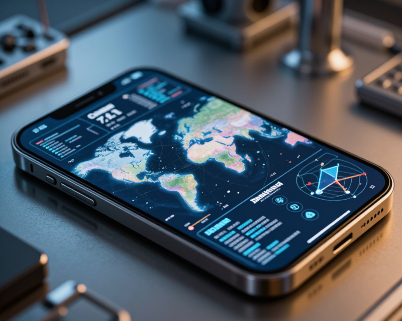 Futuristic Smartphone Tech