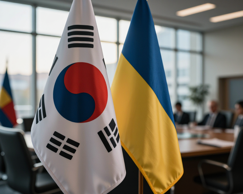 Diplomatic Symbolism of South Korea and Ukraine