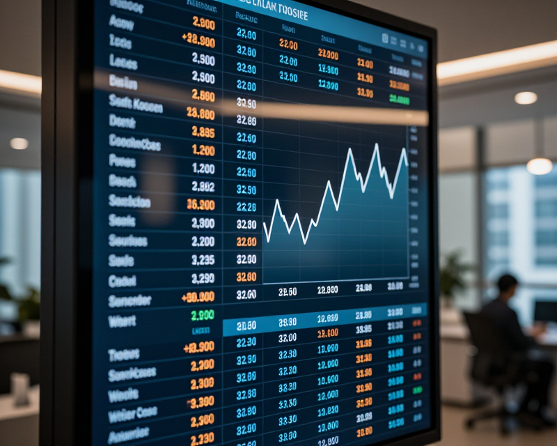 Financial Market Data Visualization