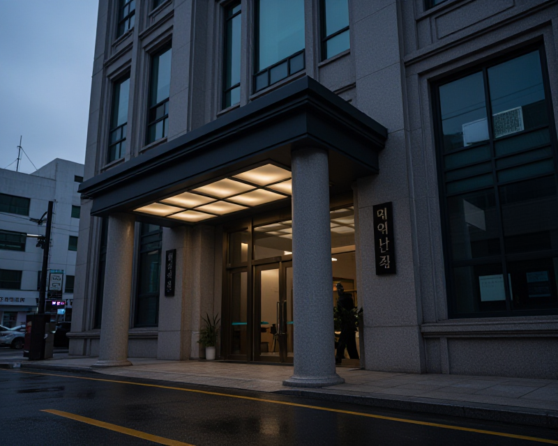 Korean Courthouse Atmosphere
