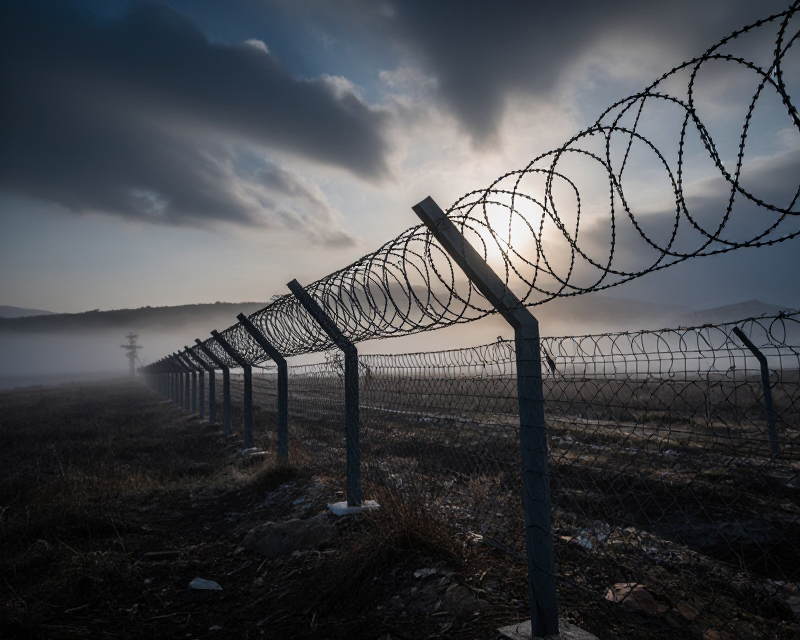Tension at the Korean Border