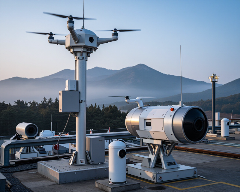 High-tech Korean Border Surveillance