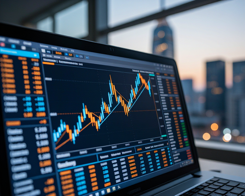 Financial Market Regulation Concept
