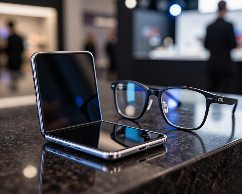 Futuristic Samsung Tech Showcase