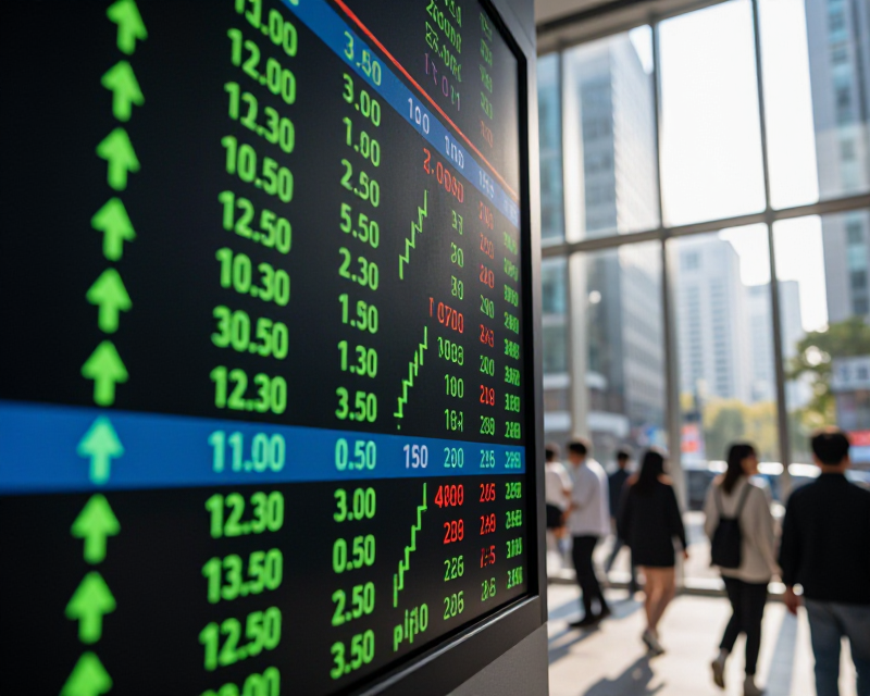 Seoul Stock Market Upturn